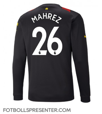 Manchester City Riyad Mahrez #26 Borta Matchtröja 2022-23 Långärmad